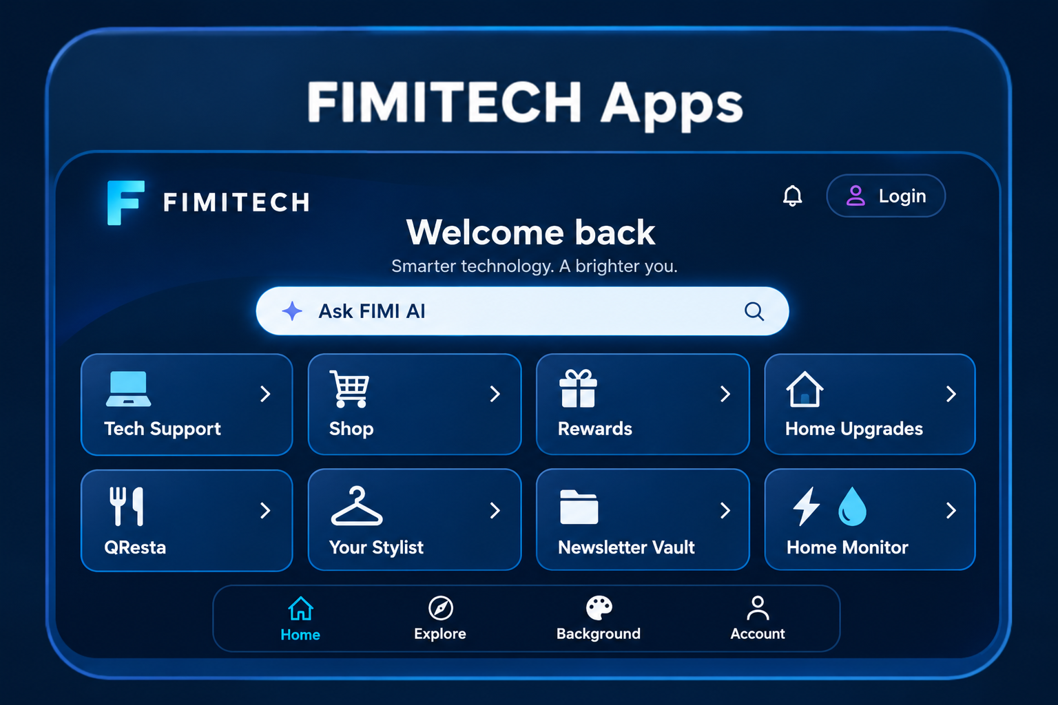 FIMITECH Apps Interface