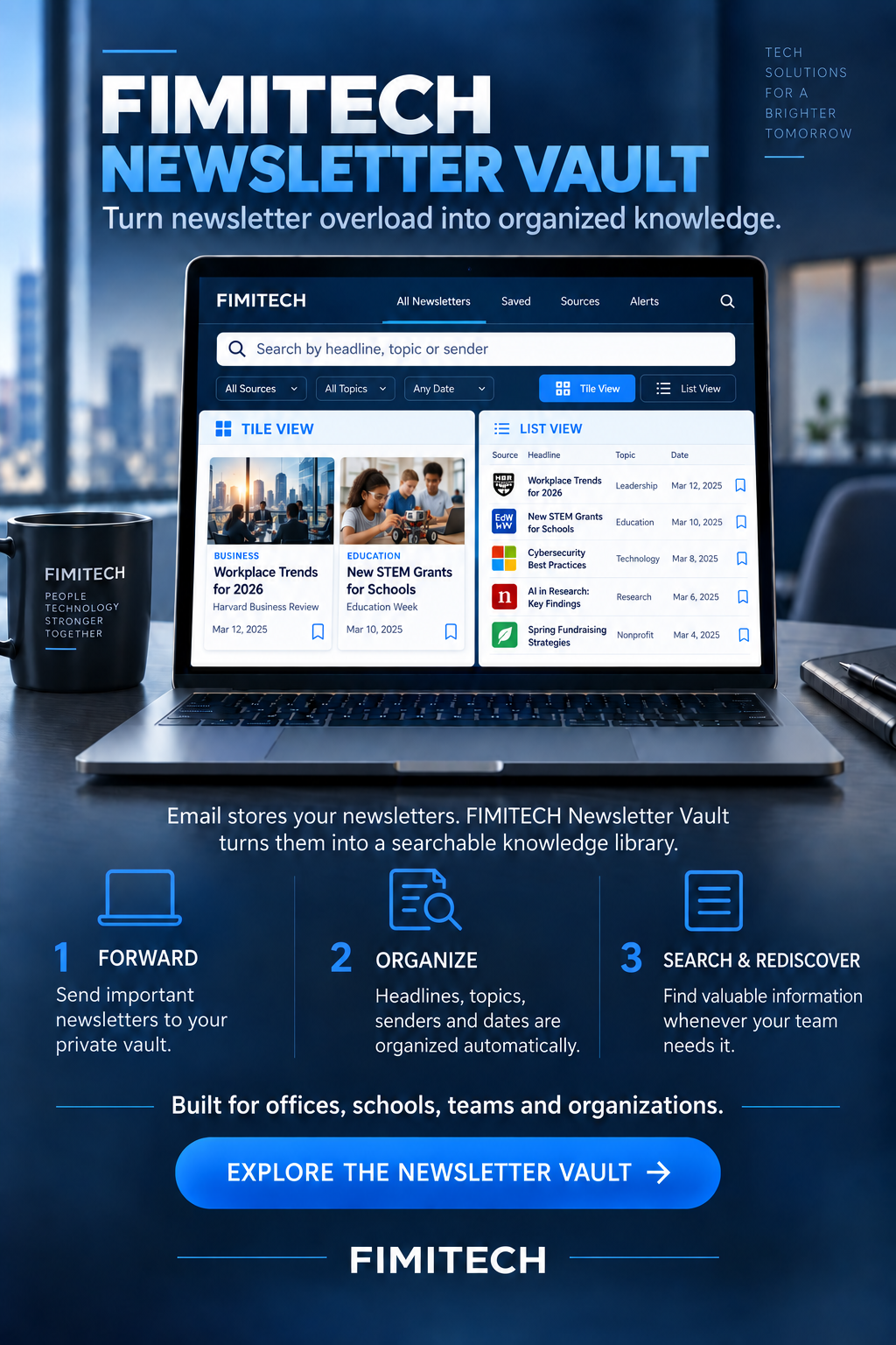 FIMITECH Newsletter Vault